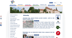 Desktop Screenshot of kraj-jihocesky.cz