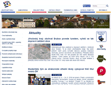 Tablet Screenshot of kraj-jihocesky.cz