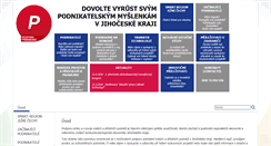 Desktop Screenshot of invest.kraj-jihocesky.cz